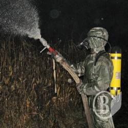 Виток аміаку на Чернігівщині ліквідовано. ФОТО МНС Виток аміаку на Чернігівщині ліквідовано. ФОТО МНС