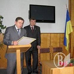 Володимир Хоменко вручив санстанції відзнаку Президента Володимир Хоменко вручив санстанції відзнаку Президента