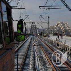 Залізнична складова нового Дарницького мосту майже готова до відкриття. ФОТО Залізнична складова нового Дарницького мосту майже готова до відкриття. ФОТО