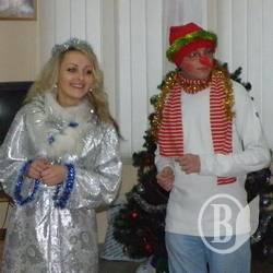 Свято Нового року в дитячій лікарні. Фото Свято Нового року в дитячій лікарні. Фото