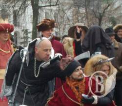 Вокаліст OT VINTA Юрій Журавель перетворився на чорта Вокаліст OT VINTA Юрій Журавель перетворився на чорта