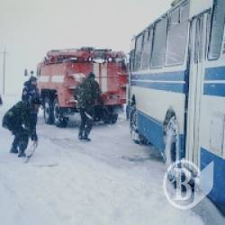 Снігова пастка на Чернігівщині Снігова пастка на Чернігівщині