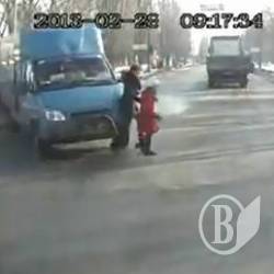 ДТП на пішохідному переході (відео) ДТП на пішохідному переході (відео)