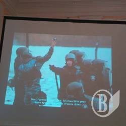 У Чернігові презентували фільм «про переломний день протистоянь на Майдані»