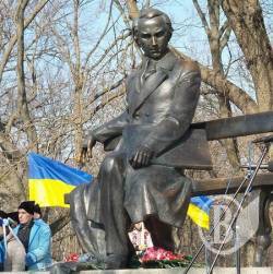 Чернігівці відзначили день народження Шевченка Чернігівці відзначили день народження Шевченка