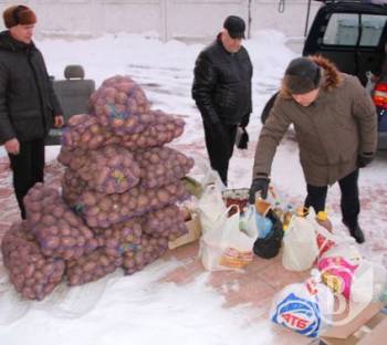 Альохін відправив вантаж харчів батальйону «Чернігів» - фото Альохін відправив вантаж харчів батальйону «Чернігів» - фото