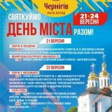 День Чернігова. Програма свят День Чернігова. Програма свят