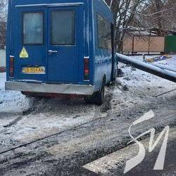 Маршрутка збила дівчину Маршрутка збила дівчину