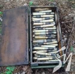 На Чернігівщині СБУ виявила схованку з військовими засобами ураження На Чернігівщині СБУ виявила схованку з військовими засобами ураження