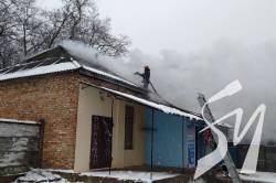 В Прилуцькому районі горів магазин В Прилуцькому районі горів магазин