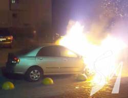Вночі спалили автівку Схем: журналісти озвучили перші версії. ФОТО Вночі спалили автівку Схем: журналісти озвучили перші версії. ФОТО