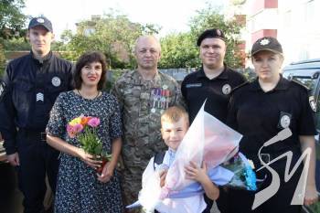 Новий навчальний рік син загиблого воїна зустрічав у колі побратимів Новий навчальний рік син загиблого воїна зустрічав у колі побратимів
