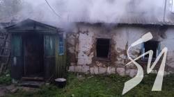 На Чернігівщині під час пожежі будинку знайшли тіло господаря На Чернігівщині під час пожежі будинку знайшли тіло господаря