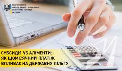 Субсидія - послуга для громадян без аліментної заборгованості Субсидія - послуга для громадян без аліментної заборгованості