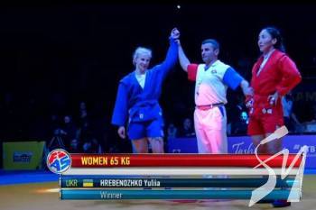 Українка стала чемпіонкою світу з самбо Українка стала чемпіонкою світу з самбо