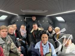 Естонсько-іспанський десант інспектує проблемні ділянки кордону України з агресивною Біларуссю Естонсько-іспанський десант інспектує проблемні ділянки кордону України з агресивною Біларуссю