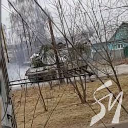 У Городні та Семенівці фіксують російську військову техніку У Городні та Семенівці фіксують російську військову техніку
