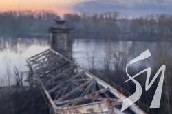 Російські загарбники нищать мости на Чернігівщині Російські загарбники нищать мости на Чернігівщині