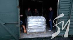 По 7,5 кілограмів на кожного мешканця: на Новгород-Сіверщині зустрічають гуманітарний вантаж
