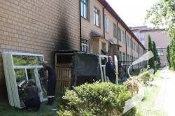 На Чернігівщині ремонтують обласну психоневрологічну лікарню, яка постраждала від обстрілів