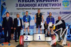 Чернігівські важкоатлети вибороли дві «золоті» медалі на Кубку України Чернігівські важкоатлети вибороли дві «золоті» медалі на Кубку України