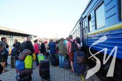 Із Сум до Києва запустили щоденний евакуаційний потяг Із Сум до Києва запустили щоденний евакуаційний потяг