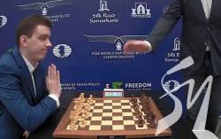 Польський шахіст не потис руки московиту на Чемпіонаті світу Польський шахіст не потис руки московиту на Чемпіонаті світу